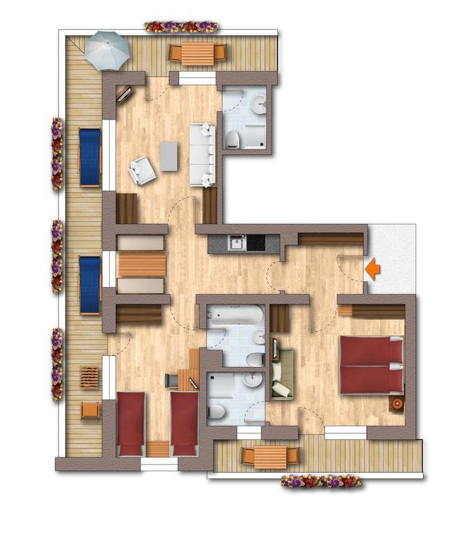 Apartmenthaus Katharina ไมย์อาโฮเฟิน ภายนอก รูปภาพ